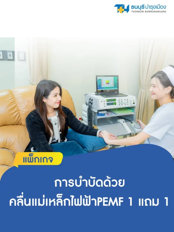 แพ็กเกจการบำบัดด้วยคลื่นแม่เหล็กไฟฟ้า PEMF 1 แถม 1 - Image 2